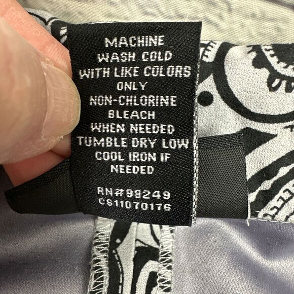 Maggie Barnes Paisley Art to Wear Blazer Womens Sz 2X 22/24 Black Silver Classic - Picture 9 of 9